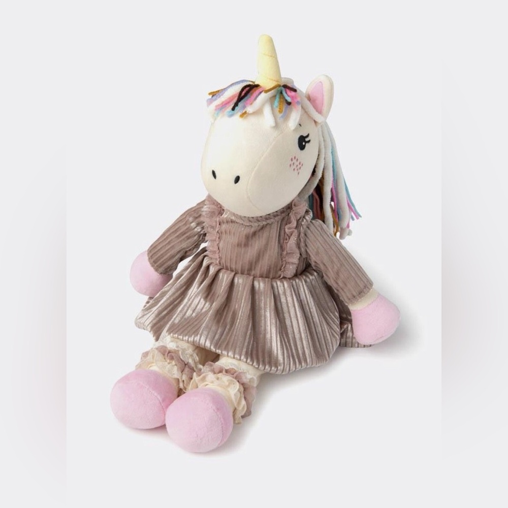 Matilda‎ Jane Starshine Unicorn Plush Doll 20 Inch w Outfit